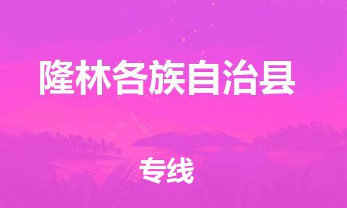惠州到隆林縣物流專線_惠州至隆林縣物流公司_惠州到隆林縣貨運專線